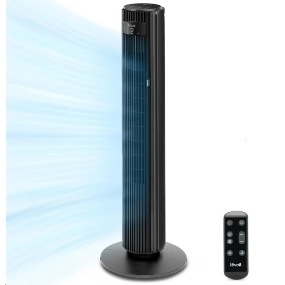 Levoit F422 Classic Pro 42-Inch Tower Fan ventilátor černý